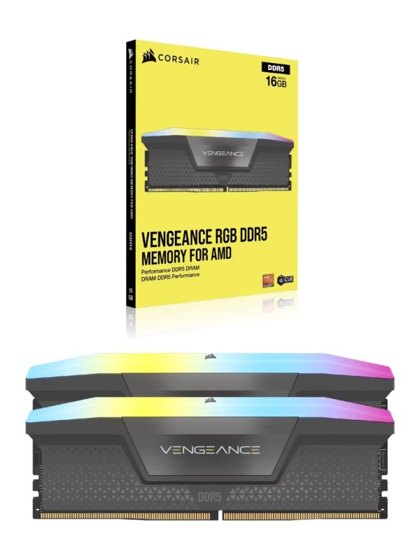 Corsaır Vengeance Rgb 32GB 6400MHZ AMD EXPO Ddr5 Ram