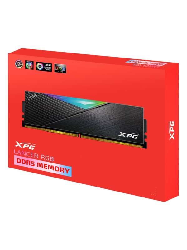 XPG Lancer Rgb 64GB (2X32) 6400MHZ CL32 AX5U6400C3232G-DCLARBK Dual Kit AMD Expo Ddr5 Ram